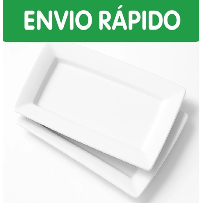 Kit 10 Bandejas Petisqueiras Plástico NÃO TRINCA - RESISTENTE Lanches Porções Espetinho Bar Pasteis