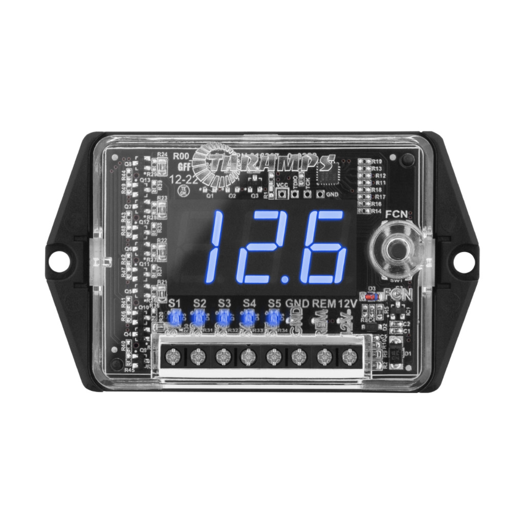 Medidor Bateria Voltimetro Sequenciador Digital Automotivo