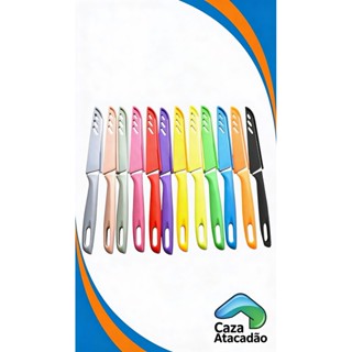 Kit 10 Facas, Faquinhas Cozinha afiadas com bainha lamina em aço inox Pequena Utilidade do Lar Faquinha com Capa em Oferta na Shopee