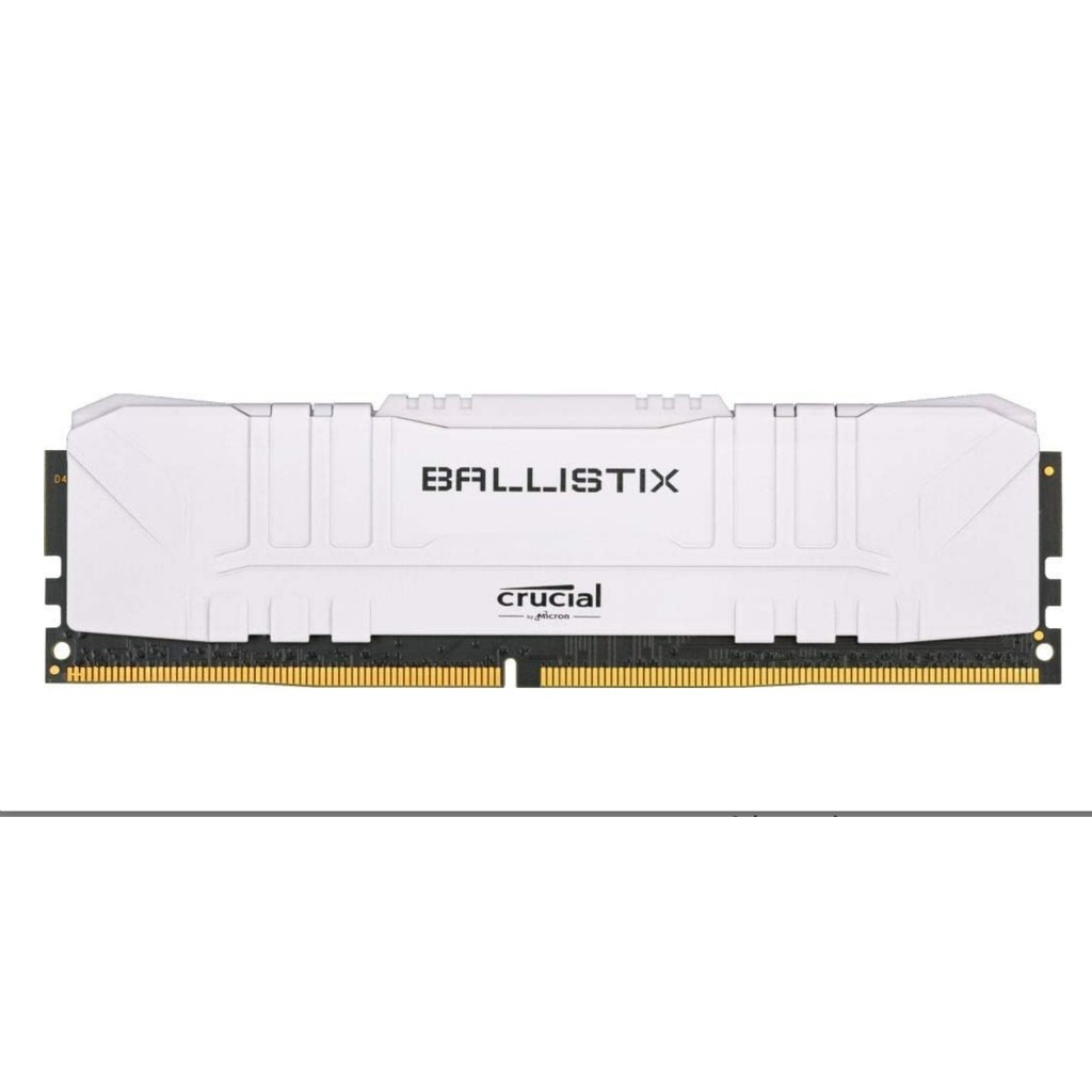 Memoria Desktop DDR4 16GB (2x8GB) 3200mhz Ballistix Platinum Crucial - Branco