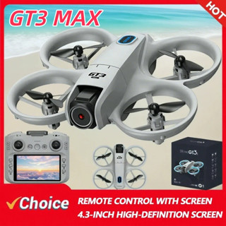 GT3 MAX Controle Remoto Drone 8K HD 4.3 Polegadas Sem Modo de Controle Remoto Helicóptero 360°Flip Four-Rotor Aeronave B em Oferta na Shopee