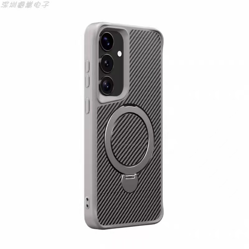 Capa Premium Fibra de Carbono Magsafe Anti impacto Samsung S25edge S25ultra S25/S24 S24ULTRA S24FE S23ULTRA