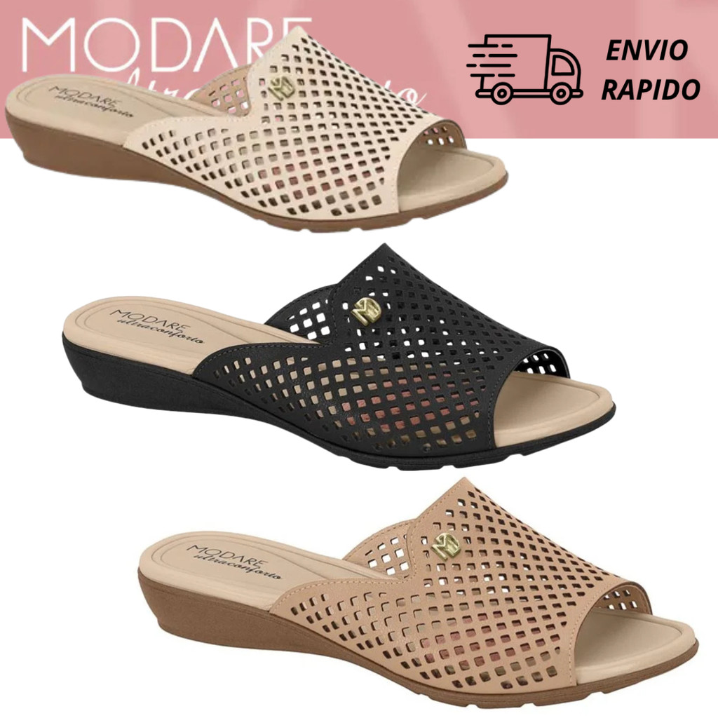 Tamanco Feminino Modare Ultraconforto com Palmilha Macia e Solado Antiderrapante 7127.258