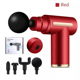 Pistola de massagem portátil para massageador muscular elétrico profissional em Oferta na Shopee