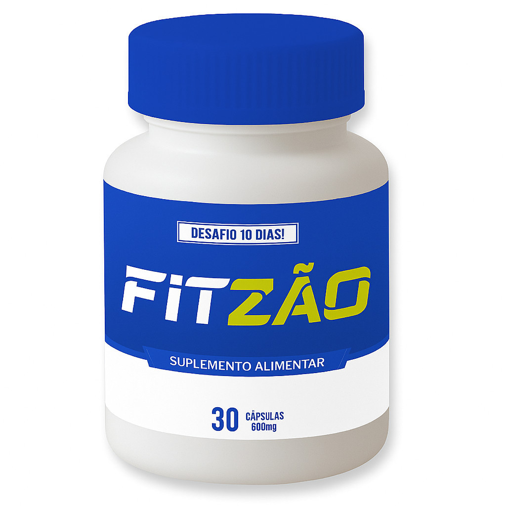 Secador Azul Fitzao desafio para Secar Forte 30 Cápsulas