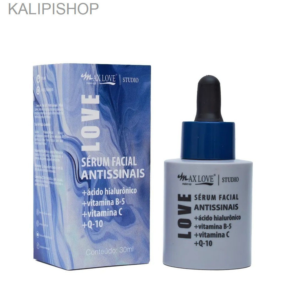 (V)✨ Sérum Facial Antissinais Vitamina C + Q10 Max Love – Firmeza, Luminosidade e RenovaçãoPD03