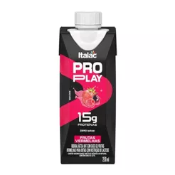 Bebida Lactea Zero Lactose Shake Pro Play Caixa De 250ml Italac