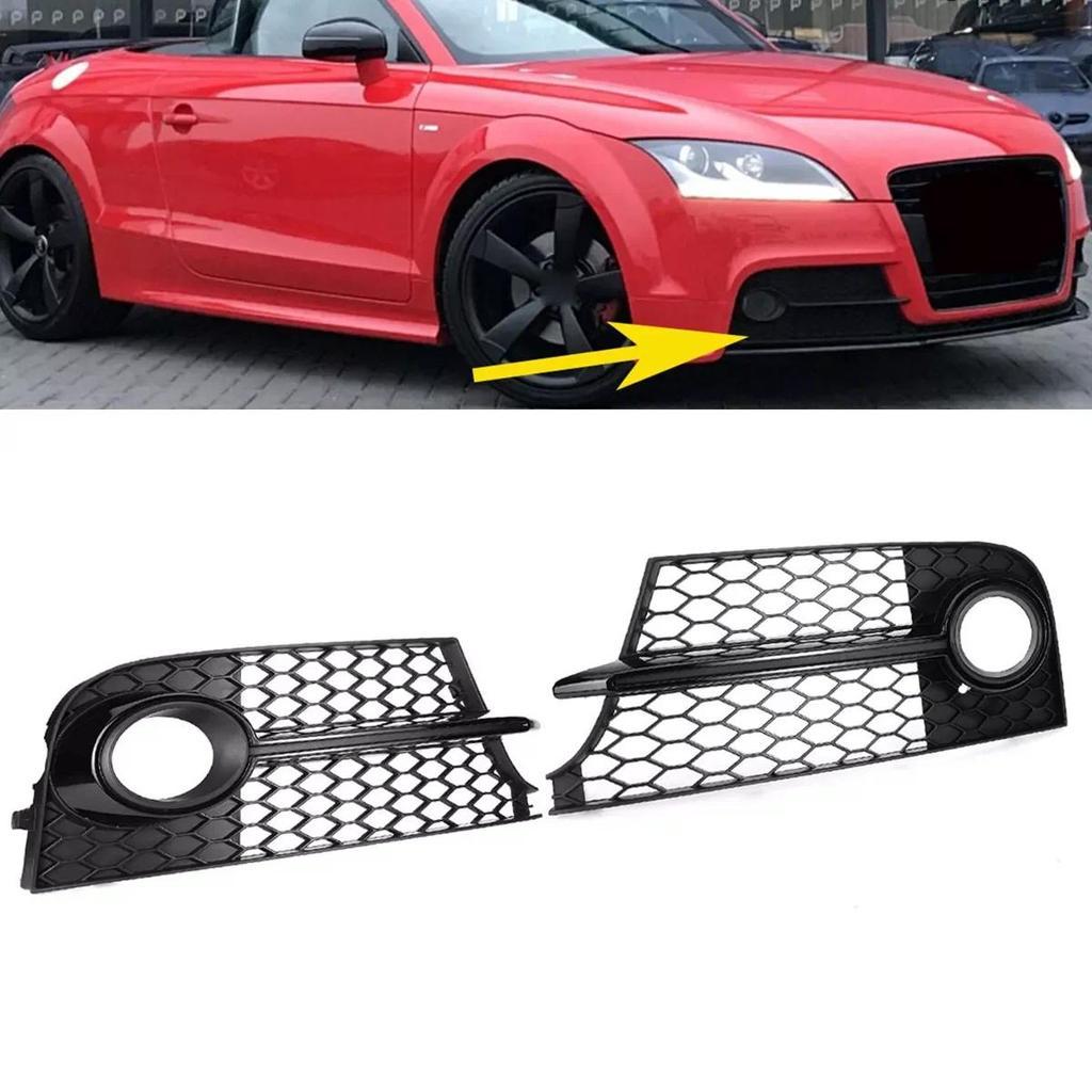 Tampa Da Grade Luz De Nevoeiro Dianteira Do Carro Para Audi TT MK2 S-Line TTS 2011 2012 2013 2014 8J0807681KT94 8j080768