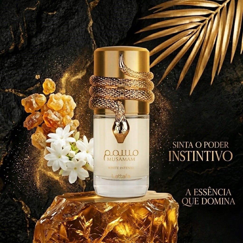 Musamam White Intense Lattafa 100ml o Melhor Perfume Árabe — R$ 207,90 em Shopee, 31% OFF