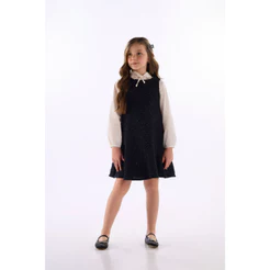 Vestido Malha Texturizada Godê Quimby