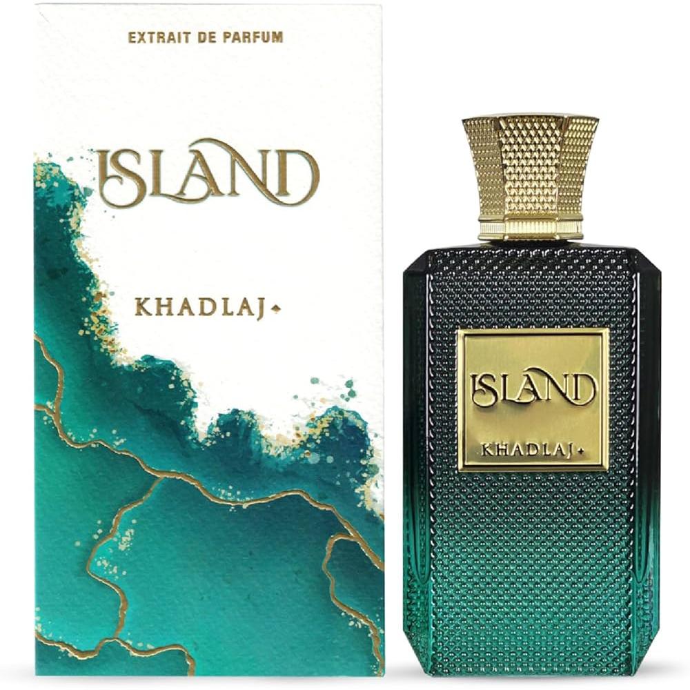 Perfume Árabe Khadlaj - Island 100 ml - LANÇAMENTO Inspirado em Le Beau