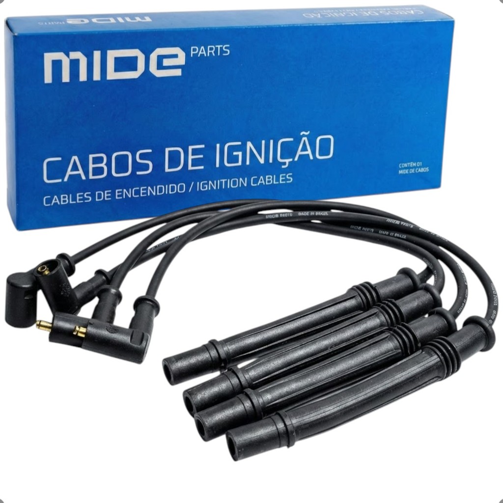 Jogo Cabo de Vela Mdci010 Mide Parts Para Logan Sandero Clio March 1.0 16v D4d