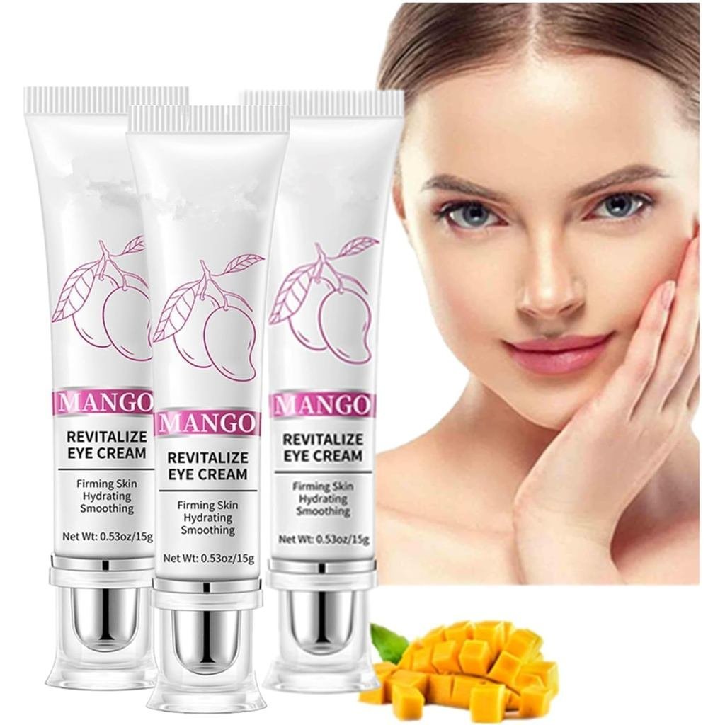 Eyelift Serum Mango Revitalize Eye Cream, Mango Activating And Firming Eye Cream, Hyaluronic Acid Repair, Wrinkles Oil E