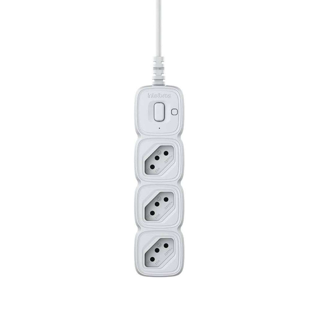 Protetor de linha com 3 tomadas Branco EPE 2003 Intelbras