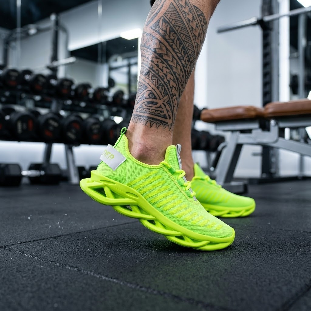 Tênis Masculino Running Infinite Academia Esportivo Corrida Caminhada Anti Impacto Respirável Macio Ultra Leve