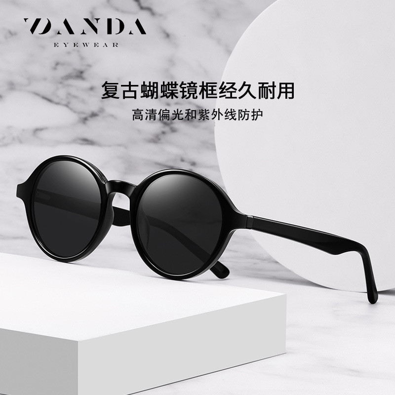 Óculos de sol de novo estilo com proteção UV, óculos de sol estilo olho de gato s31135, óculos de sol polarizados de alt