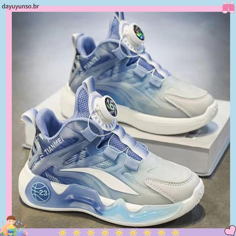 tênis infantil masculino kit tênis infantil masculino Sapatos masculinos outono inverno 2024 novos tênis de basquete c
