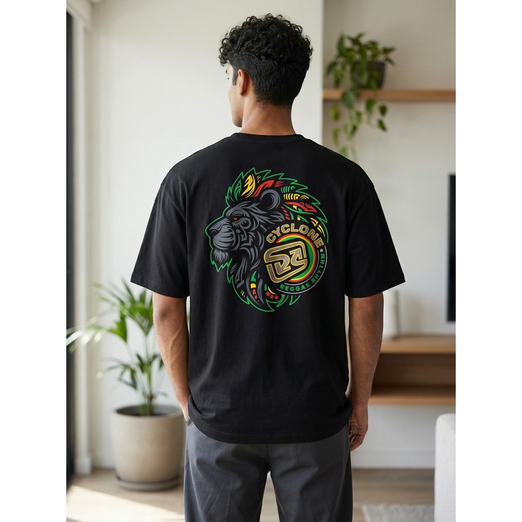 Camiseta Cyclone Reggae Lion