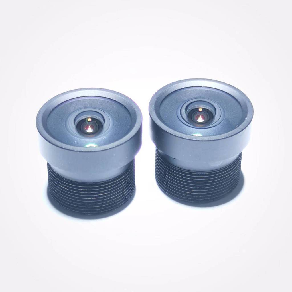 Lente grande angular de alta definição mais vendida do fabricante, lente M12 para câmera de painel de carro, lente 4K co