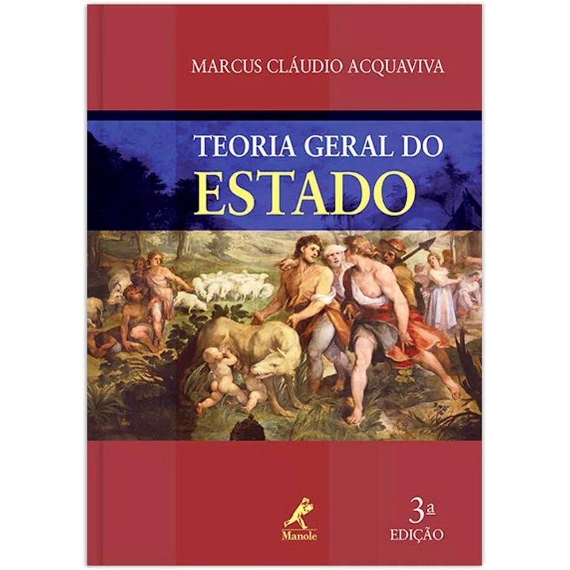 Teoria Geral do Estado autor Marcus Cláudio Acquaviva