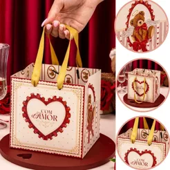 10 SACOLA PEQUENA 15,5X13,5X16cm 5854 DOLCE AMORE ( NAMORADOS JANGO 2026 )