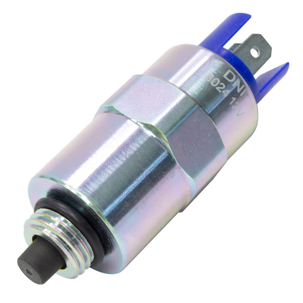 Solenoide Parada Bomba Injetora CAV DP100 DP200 DPA DPC DPS JCB John Deere Massey Ferguson 12 Volts