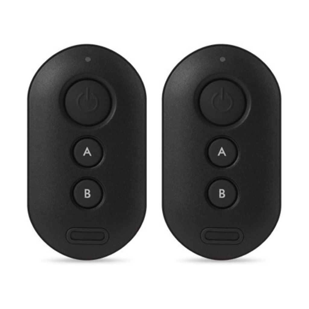 Kit 02 Controles Remoto Intelbras XAC 4000 Smart Preto, Alarme, Portão Eletronico 433,92 MHz