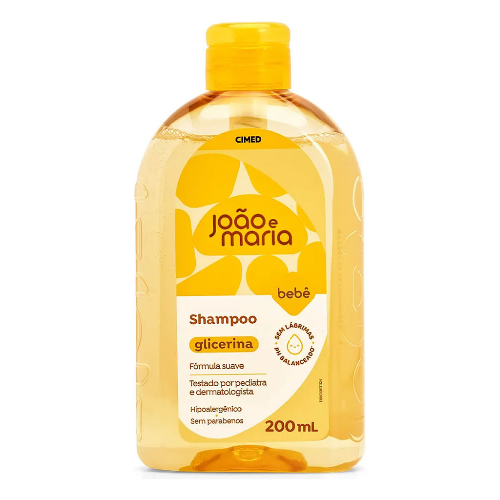 Shampoo João e Maria Glicerina 200ml em Oferta na Shopee