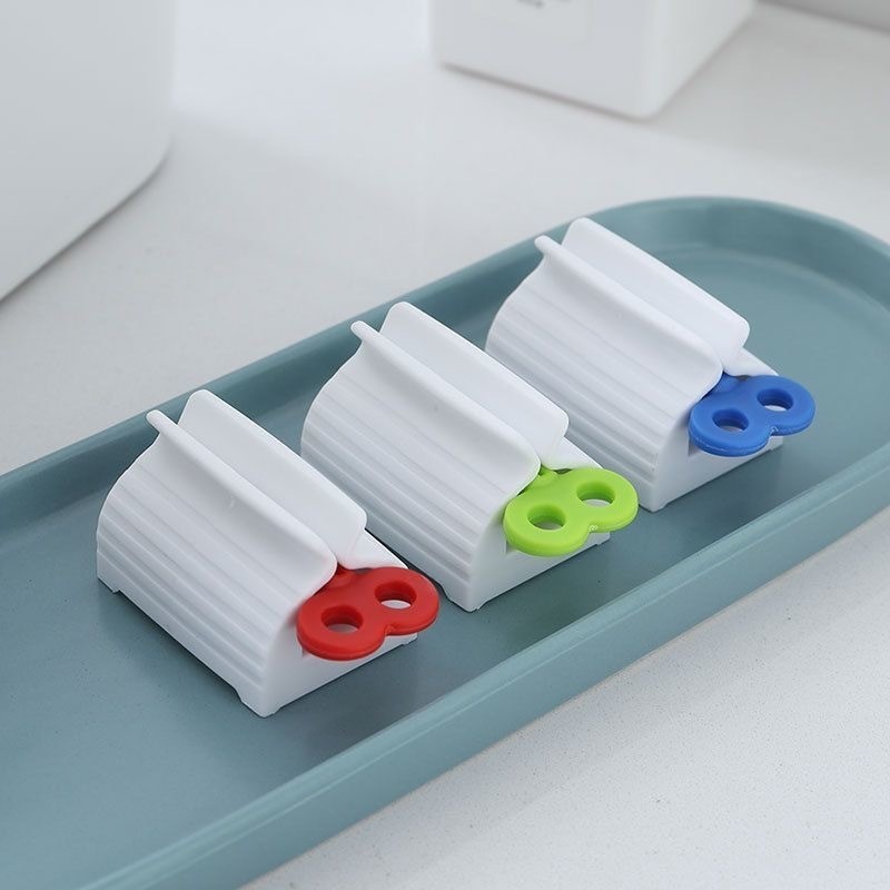Kit com 2/3/4 Espremedor Pasta de Dente Suporte Dispenser Tubo Creme Dental