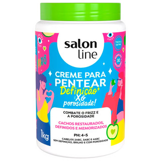 Creme Pentear Xô Porosidade! Definição & Selagem Máxima 1kg Salon Line
