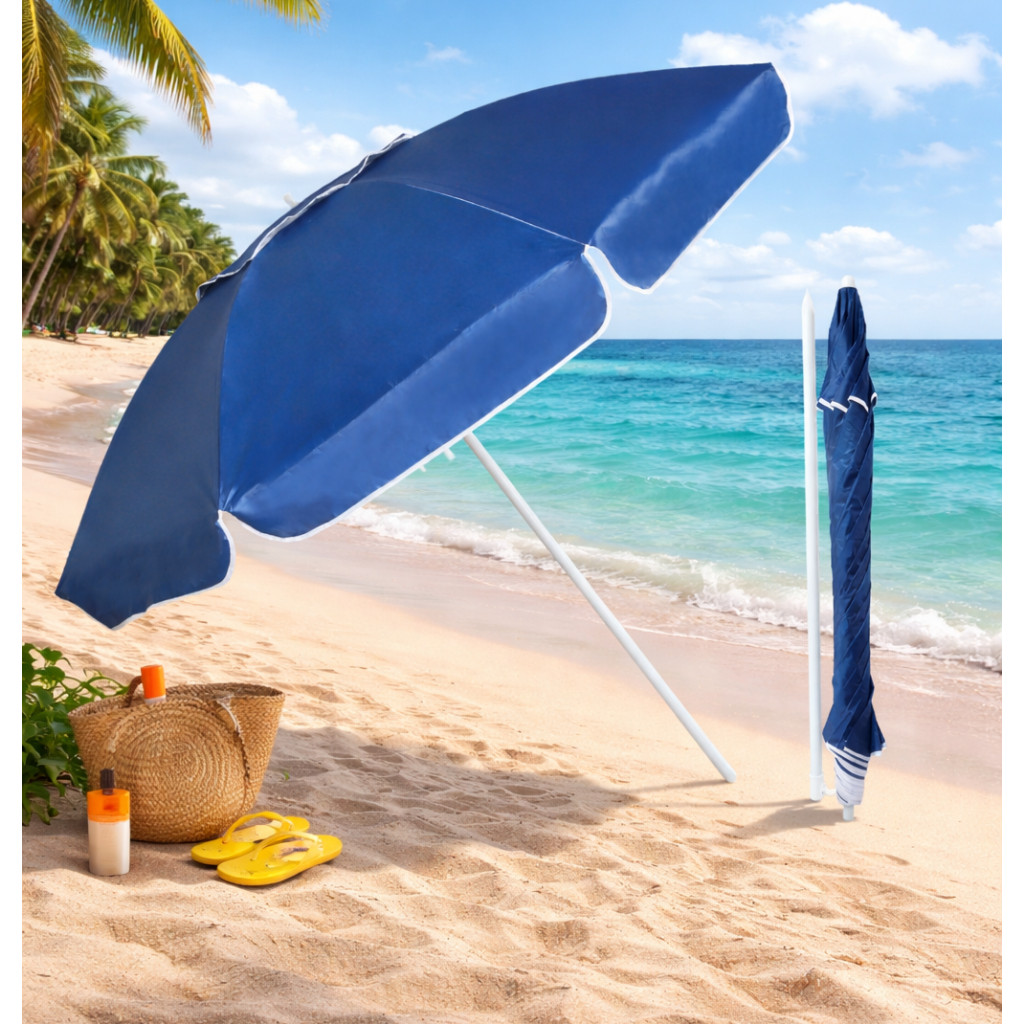 Guarda Sol 2.2m Ombrelone Reforçado para Jardim e Área Externa em Oferta na Shopee