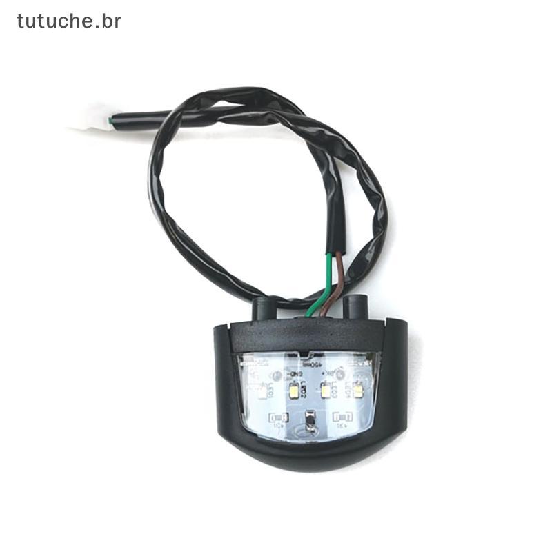 TU Luz Da Placa De Licença Motocicleta Lâmpada Indicadora Traseira ABS LED Para 250R 300 ZX636 ZX-6R Z1000 Z800 Z750 BR