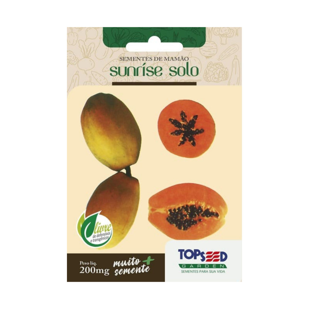 Mamão Papaia Sunrise 200mg | Topseed