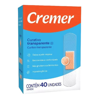 Curativo Transparente Com 40 Unidades Cremer em Oferta na Shopee