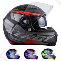 Capacete Ebf Xtroy Furious Óculos Interno Moto Preto Narigueira Esportivo