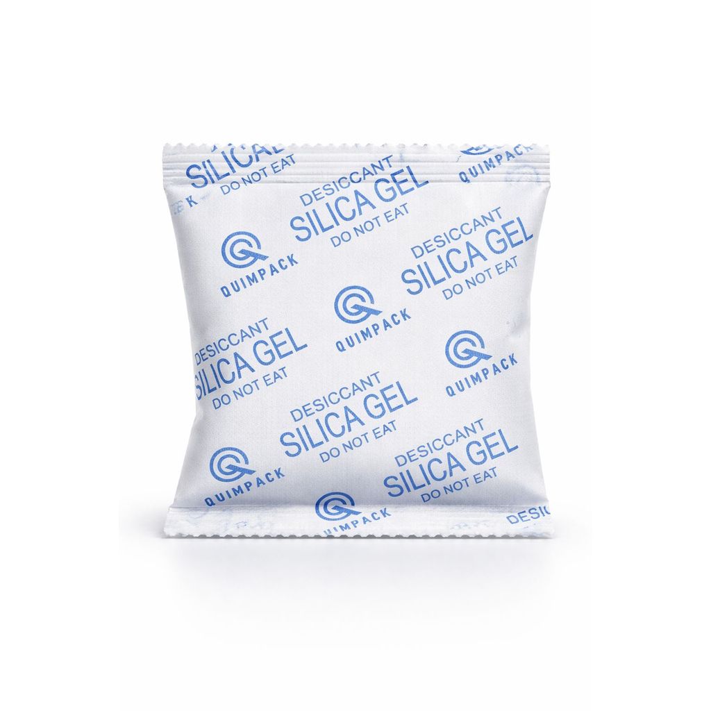 Sílica Gel branca 1/3mm sachê TNT 50g c/40un