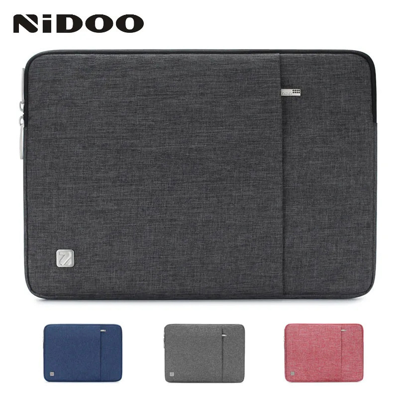 NIDOO Capa Para Laptop , Macbook Air 13 M1 Pro Xiaomi Dell Lenovo 13.3 14 15.6 Espaços , À Prova D'água , Bolsa Computad