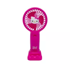 Mini Ventilador Hello Kitty c/ Suporte de Celular Letron Leonora - 10339
