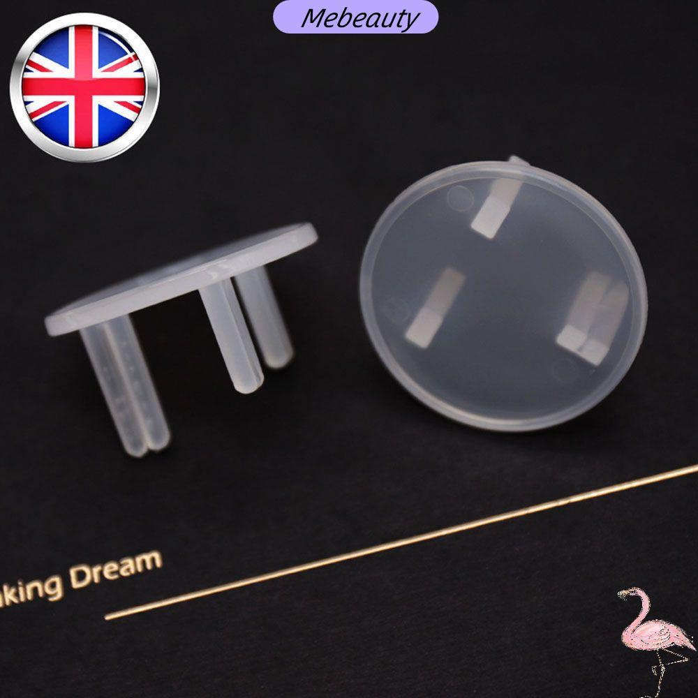 MEBEAUTYBR Capa De Proteção De Energia De Segurança Para Bebê Preto Formato Redondo Plugue De Cor Transparente