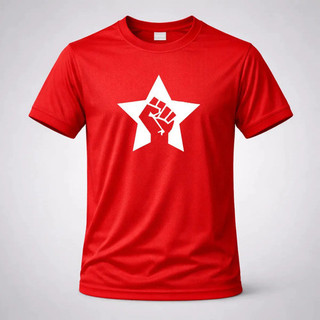 Camiseta Unissex Dryfit Premium Politica Vermelha