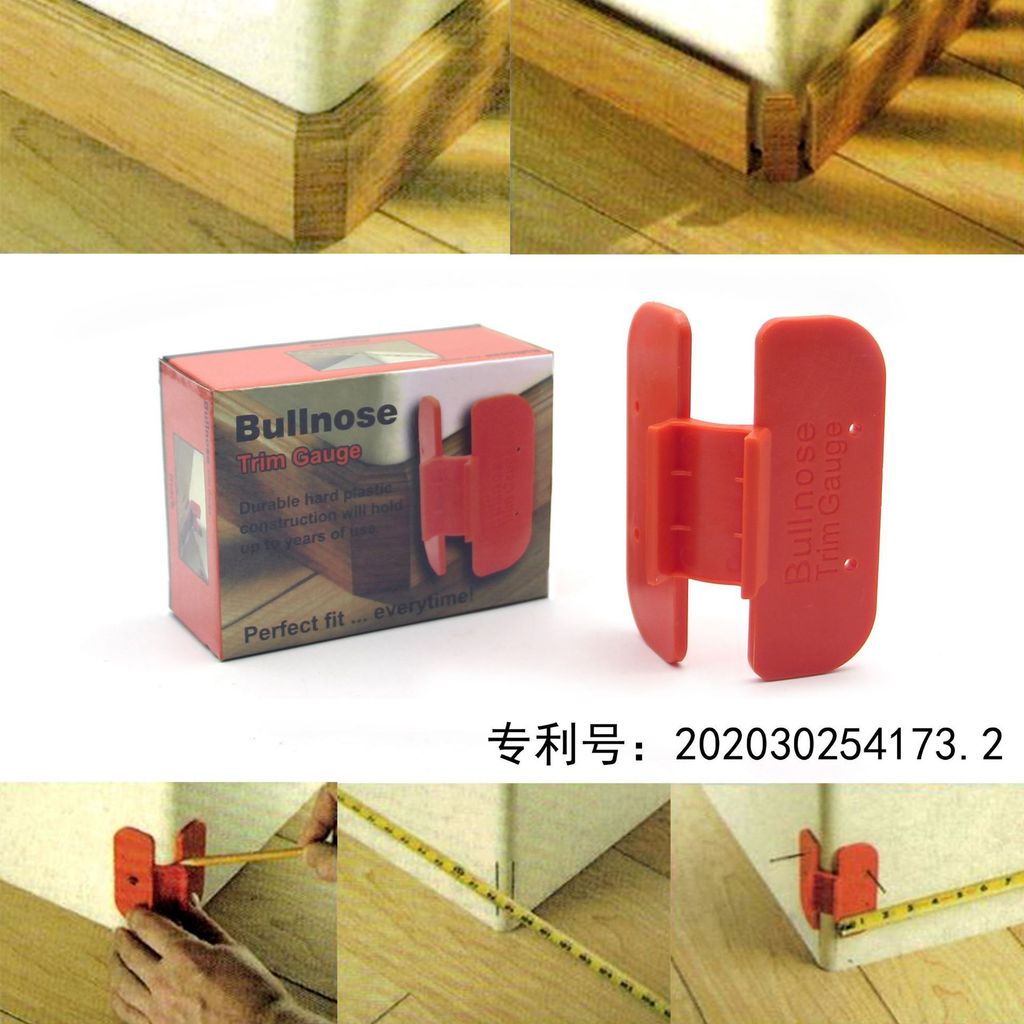 Ferramentas para trabalhar madeira Canto Scriber Ferramentas de instalação de piso Ferramenta de marcação de medidor de 