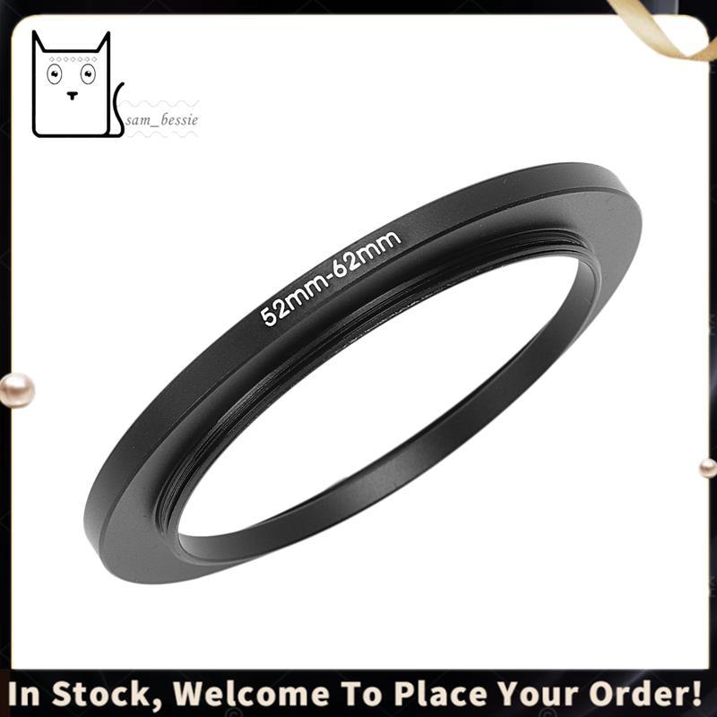 Adaptador De Anel Intensificador Preto De 52 Mm-62 A Para Câmera