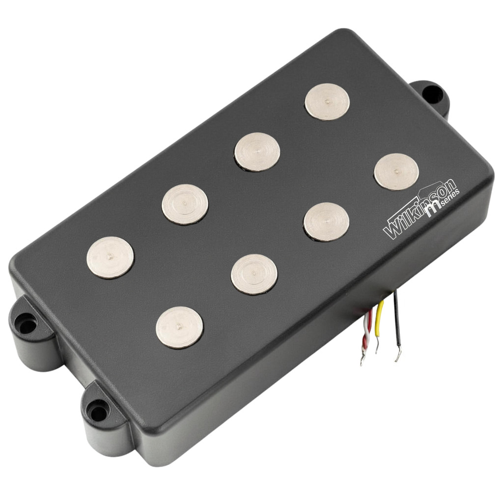 Pickup Captador Soap Bar Wilkinson para Contra Baixo Musicman de 4,5 e 6 Cordas - Ponte/Braço