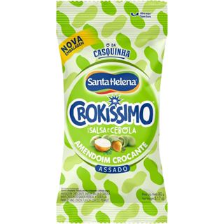 Amendoim Crocante Crokíssimo Salsa e Cebola Pacote 90g em Oferta na Shopee