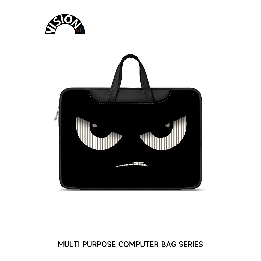 V-SION Emoticon Bolsa para Laptop portátil adequada para Apple macbook 15: 20 cm Shin-Chan air13.3 Huawei matebook Lenov