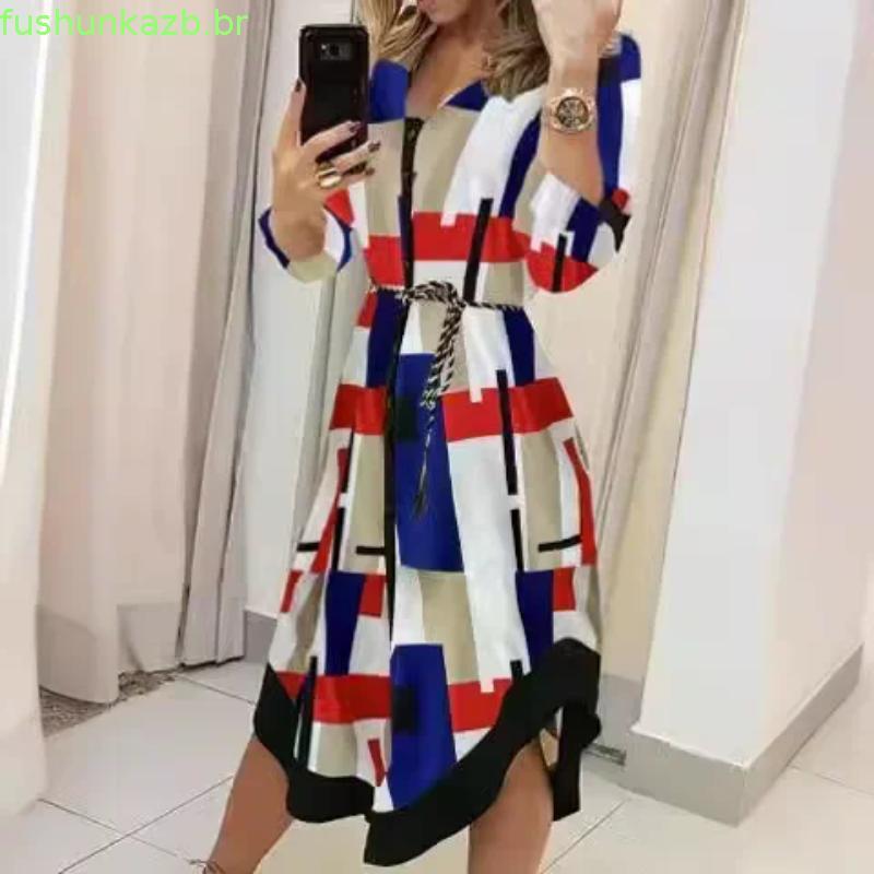 vestido longo feminina holiday style feminino Imprimir casual /vestido soltinho roupas femininas/saias evangélicas