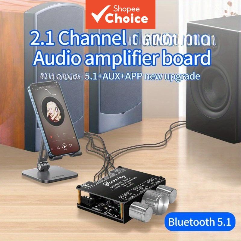 Módulo Amplificador de Áudio Hi-Lo com Subwoofer para Home Theater