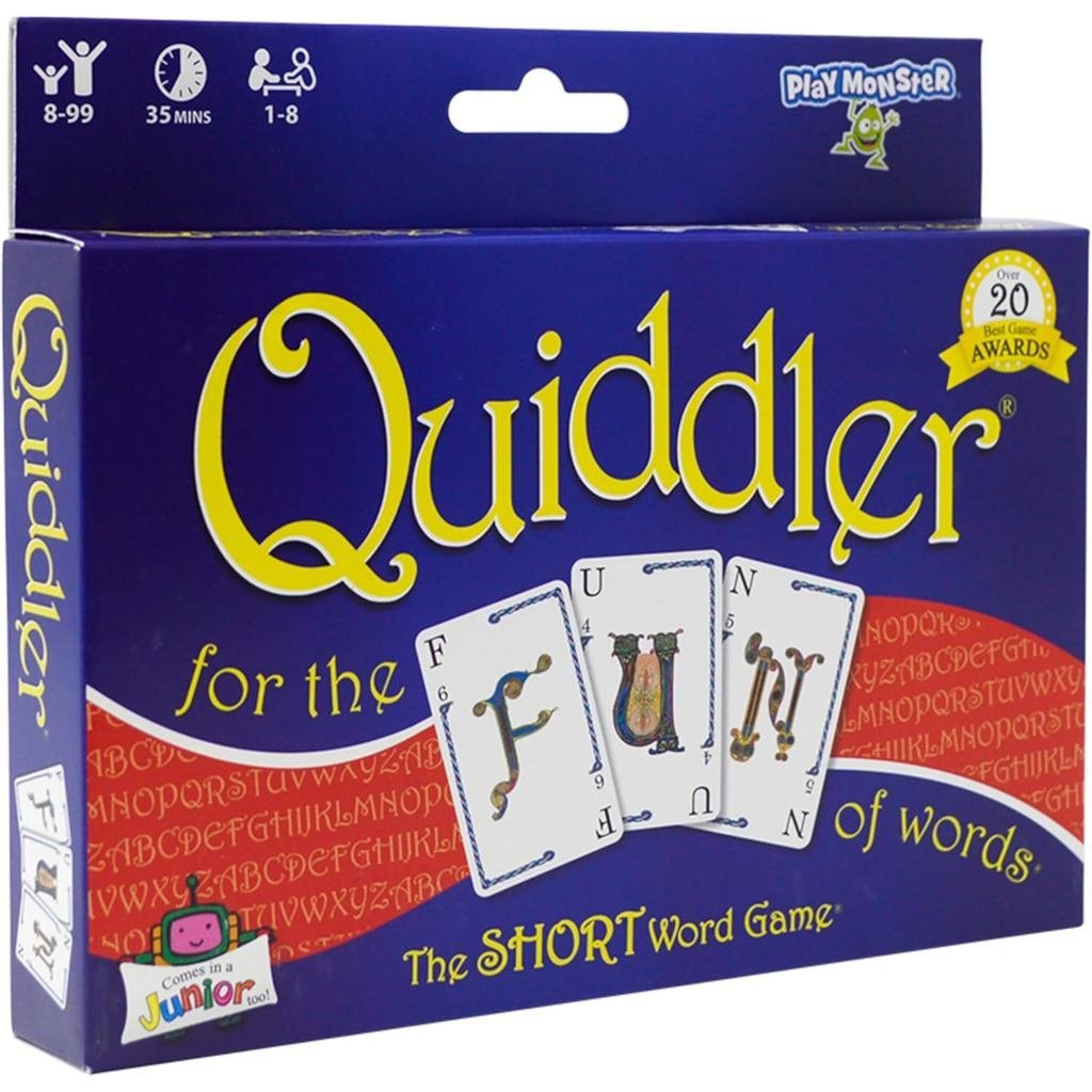 Quiddler Card Games For Kids Playing Cards Word Games, Deck Of Cards, Fun Family Games For Kids And Adults, Game Night — R$ 134,19 em Shopee, 10% OFF