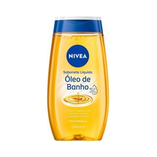 Sabonete Líquido NIVEA Óleo de Banho 200ml em Oferta na Shopee