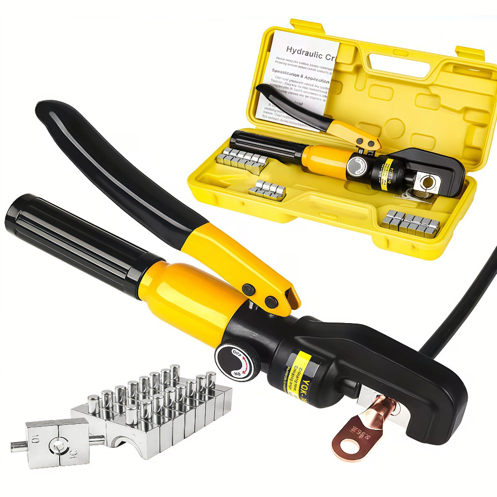 Alicate De Crimpagem Hidráulico Conectores Elétricos 4mm 70m em Oferta na Shopee